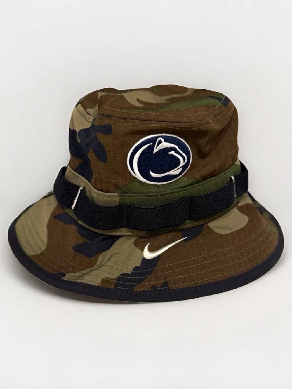 Nike Penn State Nittany Lions Multicolor Camo Bucket Hat Men’s Size S NEW PSU